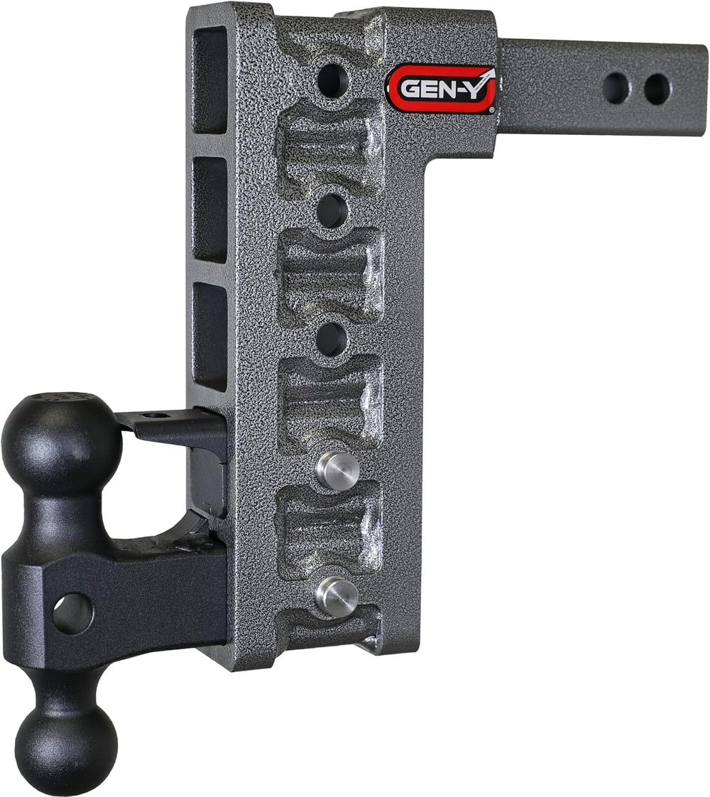 GEN-Y Hitch Mega-Duty 10" Drop Hitch Ball Mount 2" Receiver 16,000 ...