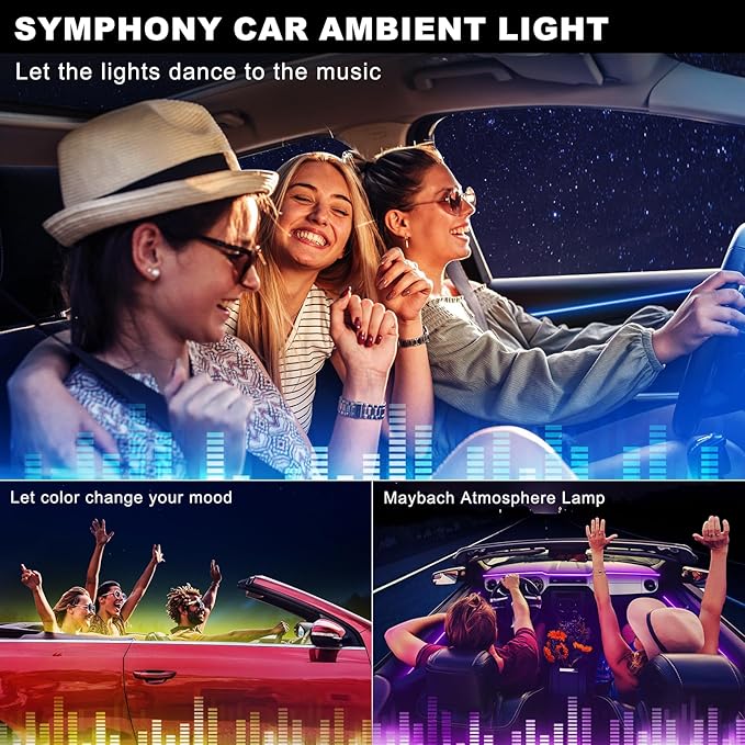 Acrylic Interior Car LED Strip Light