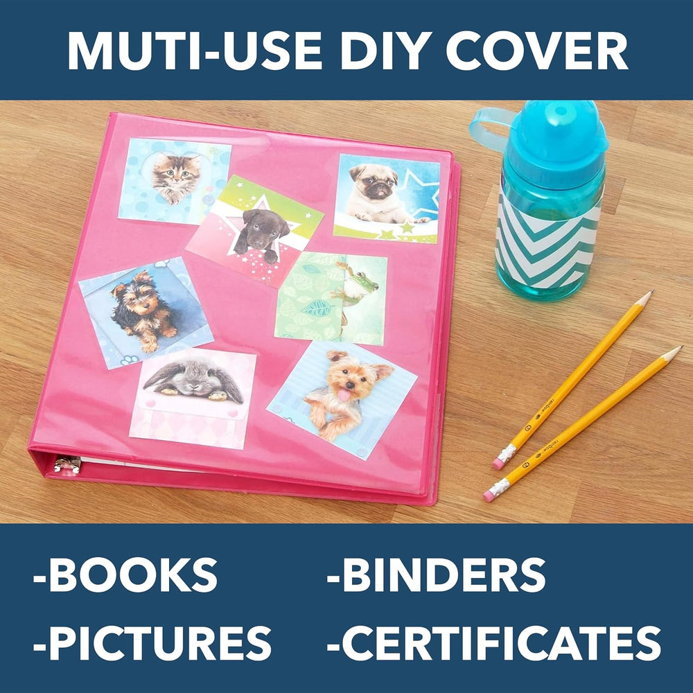 Con-Tact Brand Creative Clear Covering, Versatile and Self-Adhesive Shelf Lin...