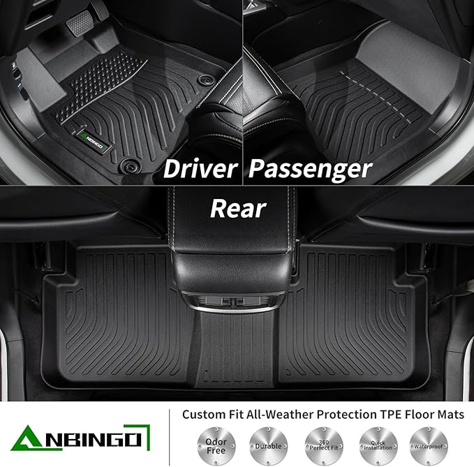 ANBINGO®Floor Mats & Cargo Liner