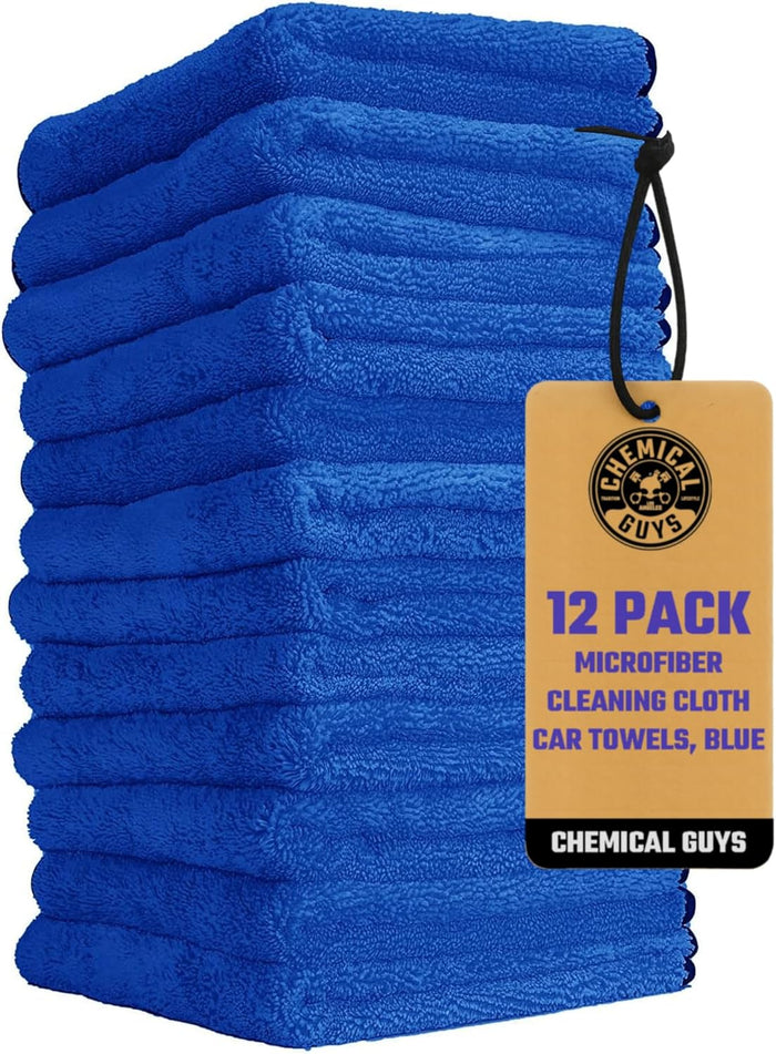 Chemical Guys MIC110012 Professional Grade Premium Microfiber Towels, Home (12 Pack)