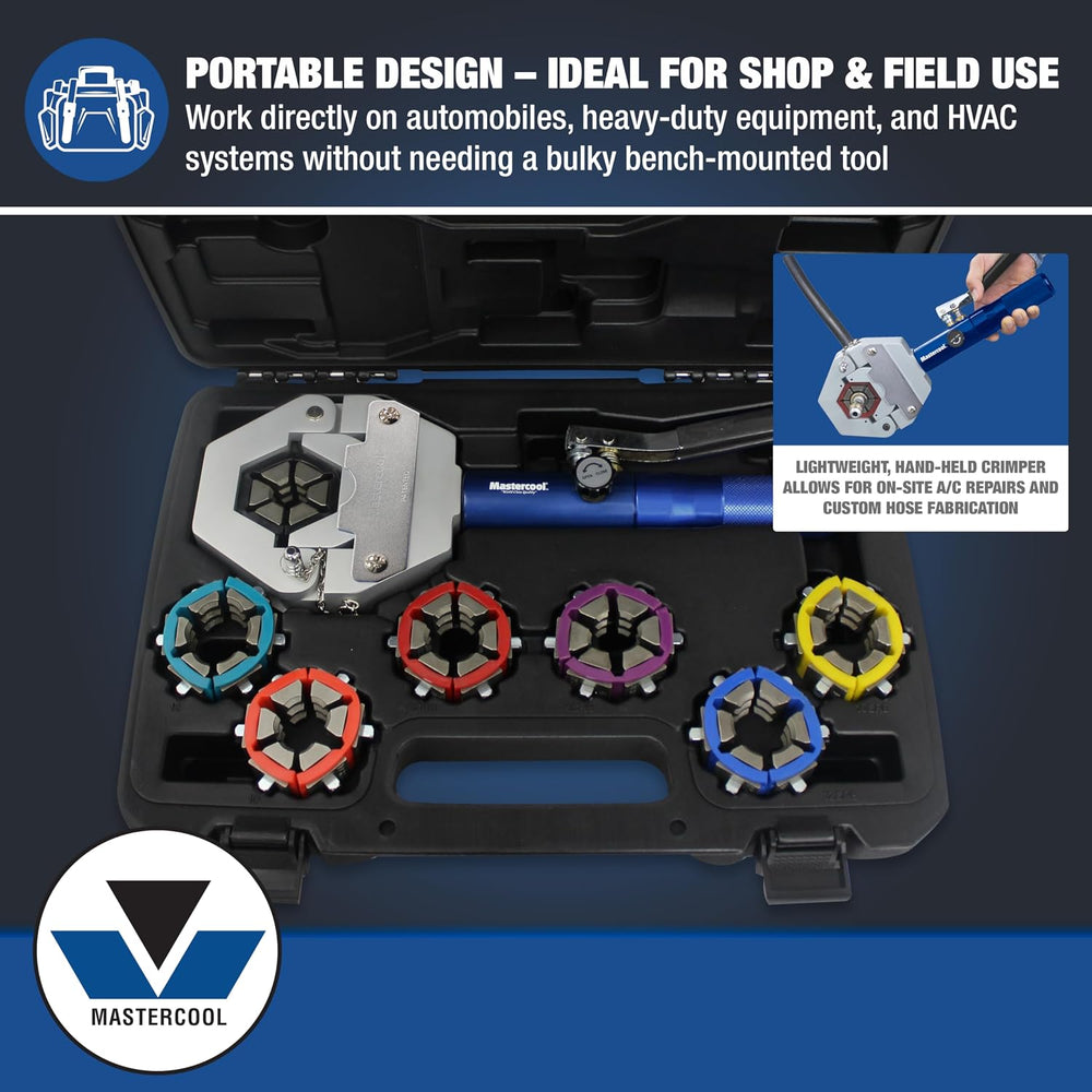 Mastercool 71500-A Hydra-Krimp A/C Hose Crimper