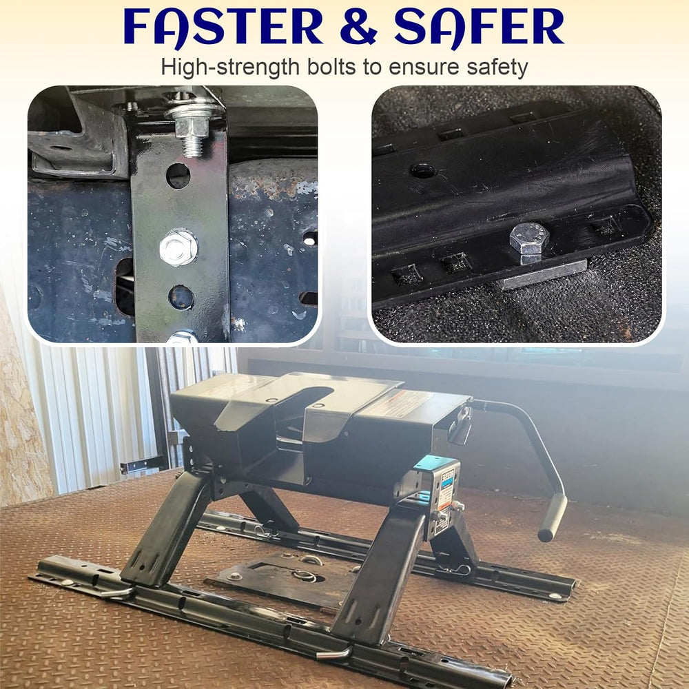 Universal Installation Kit w/Hardware and Brackets Compatible with Reese 5th ...