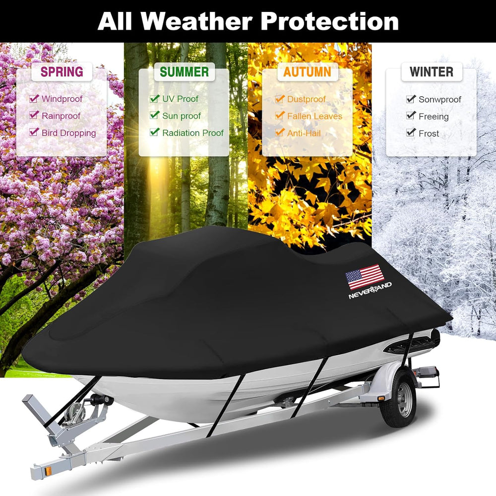 Jet Ski Cover - Jetski Covers Compatible with Yamaha Seadoo, Jet Ski Covers 2...