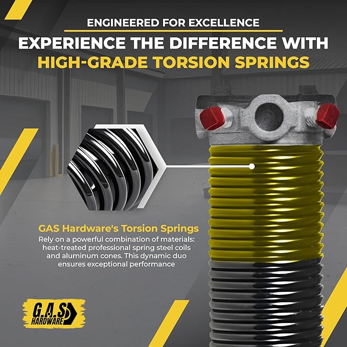 Garage Door Torsion Spring 250x2x26 Torsion Springs