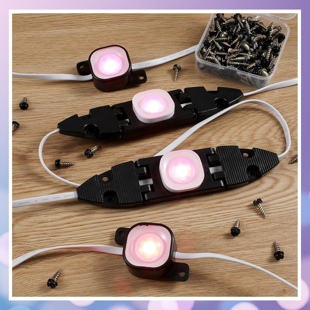Nuanchu 132 Pcs Light Clips Set Compatible with Govee Pro H706 H806, 120 Moun...