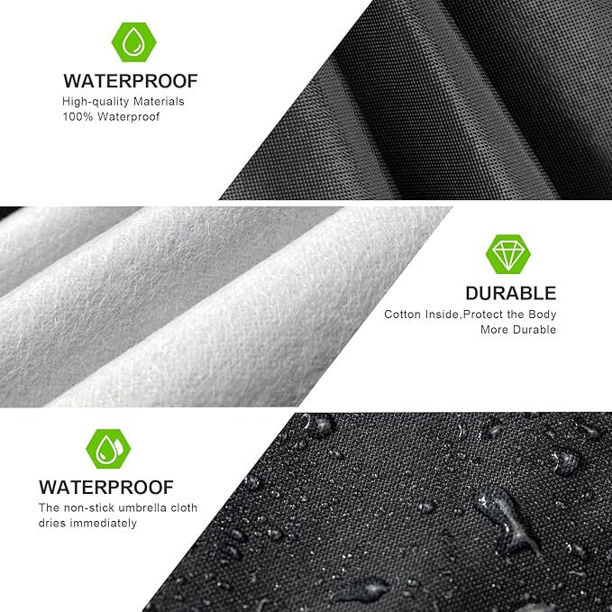 KouKou SUV Car Cover Waterproof All Weather, 7 Layers Outdoor Cover