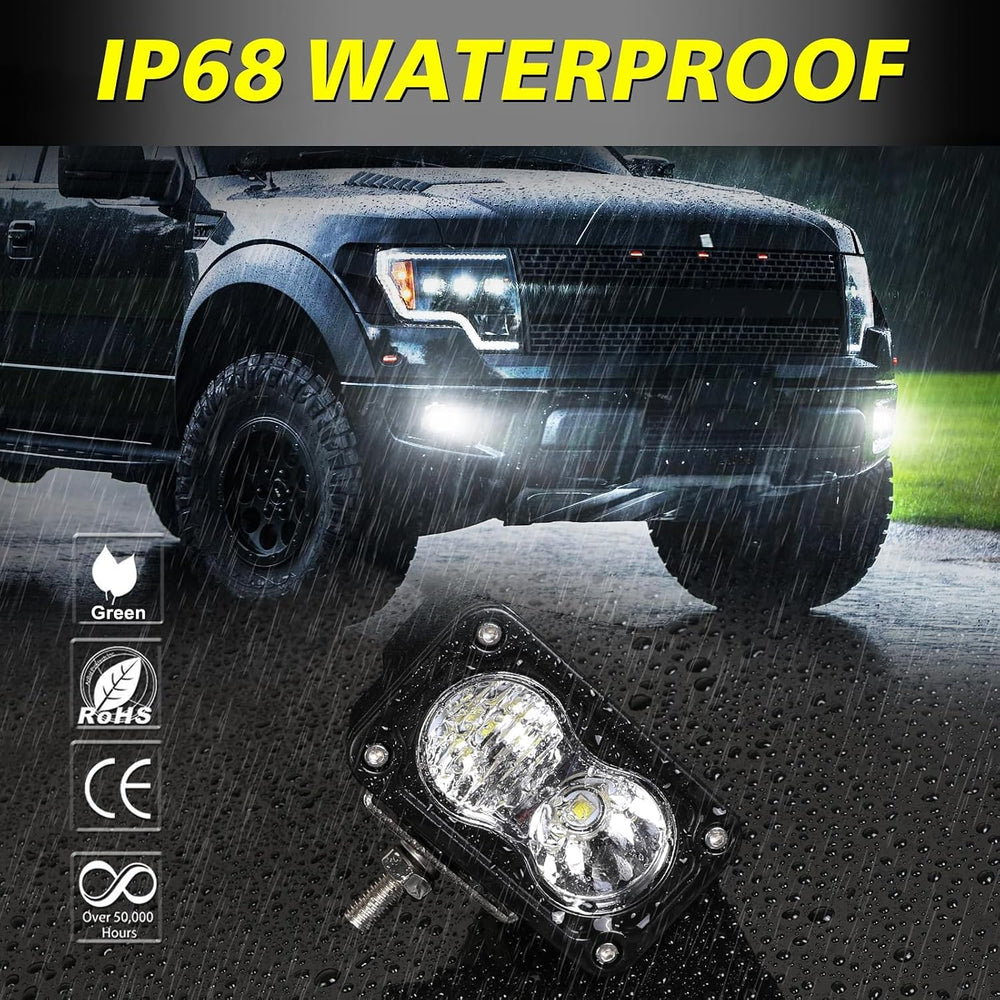 LED Pods 3 Inch 40W CREE LED Off Road Driving Lights Ditch Lights