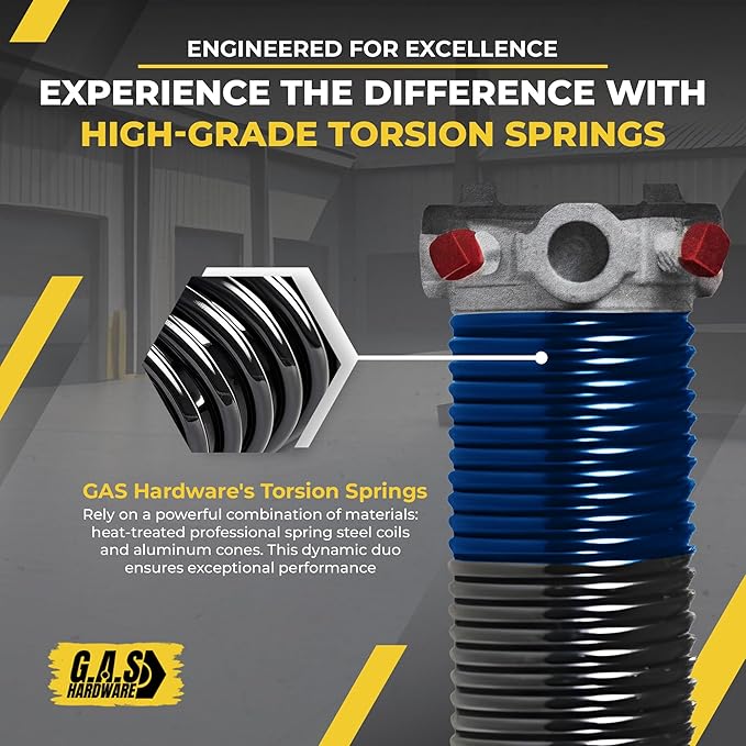 Garage Door Torsion Spring 283x2x37 Torsion Springs