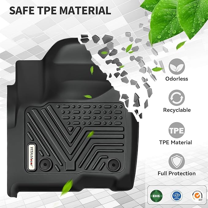 YITAMOTOR All Weather Floor Mats