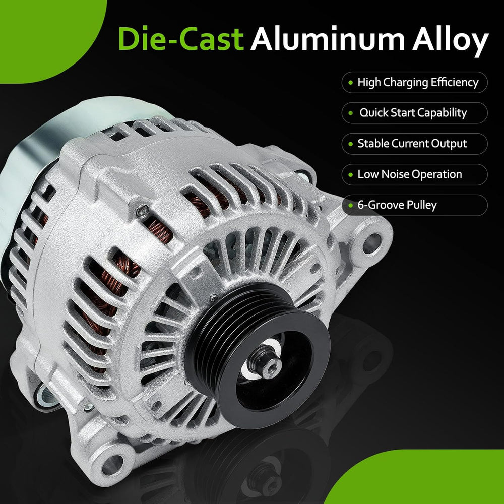 Alternator Replacement for 2007-2009 Kia Sorento 3.3 3.8L, Sedona 06-09, Borr...