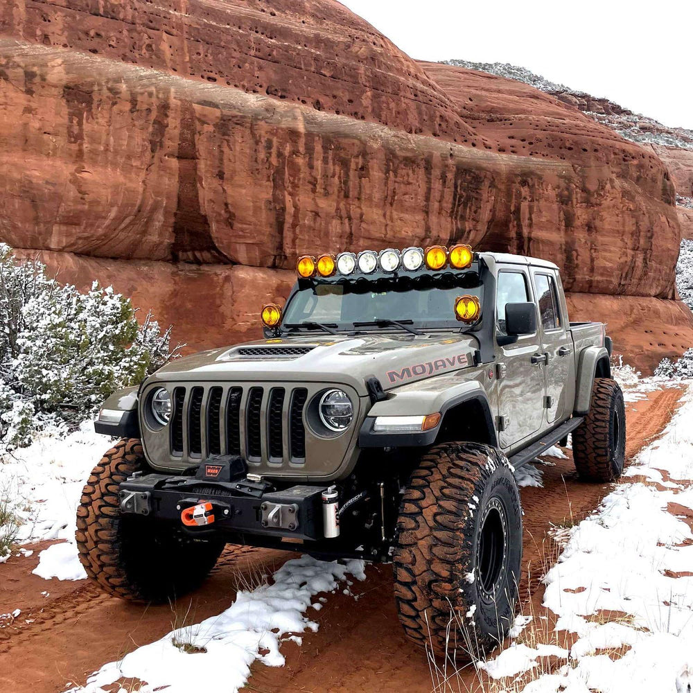 KC HiLiTES 7328 Bracket Set - 50" Light Bar - Overhead Mount - Pair - fo...