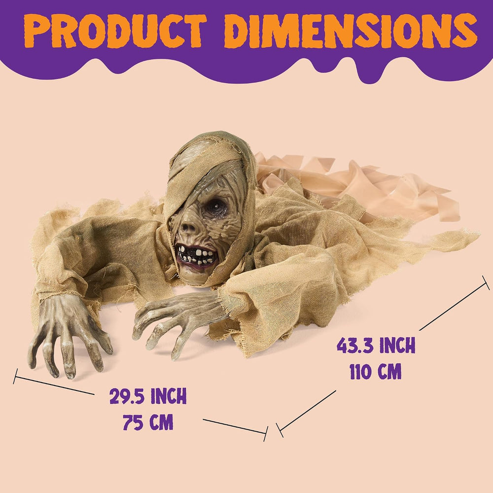 JOYIN Halloween Zombie Groundbreaker Outdoor Decoration, Zombie Groundbreaker...