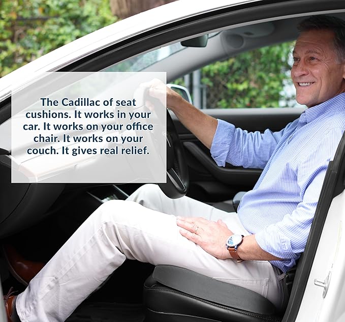 ComfiLife Premium Gel & Memory Foam Seat Cushion – Doctor Recommended Office