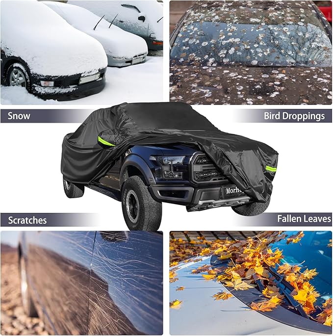 Pickup Truck Cover Waterproof All Weather, Outdoor Indoor Truck Protection Cover