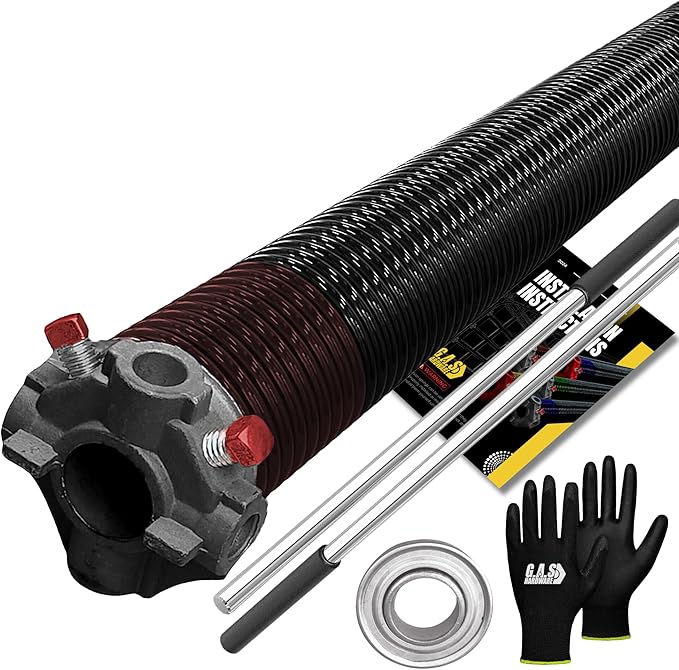 Garage Door Torsion Spring 234x1.75x29 Includes 1” Steel Bearing, and Winding