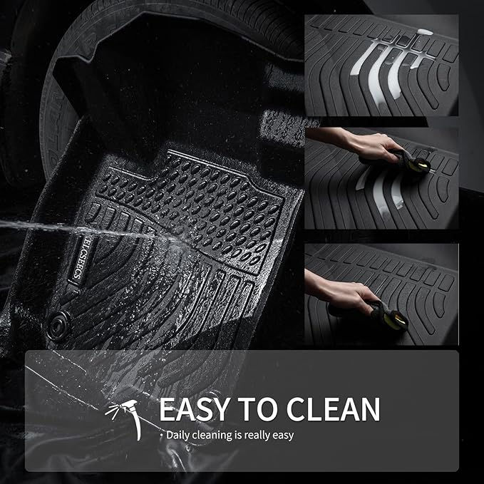 KELCSEECS® Floor Mats Custom for Nissan Frontier Crew Cab 2022-2025 All Weather