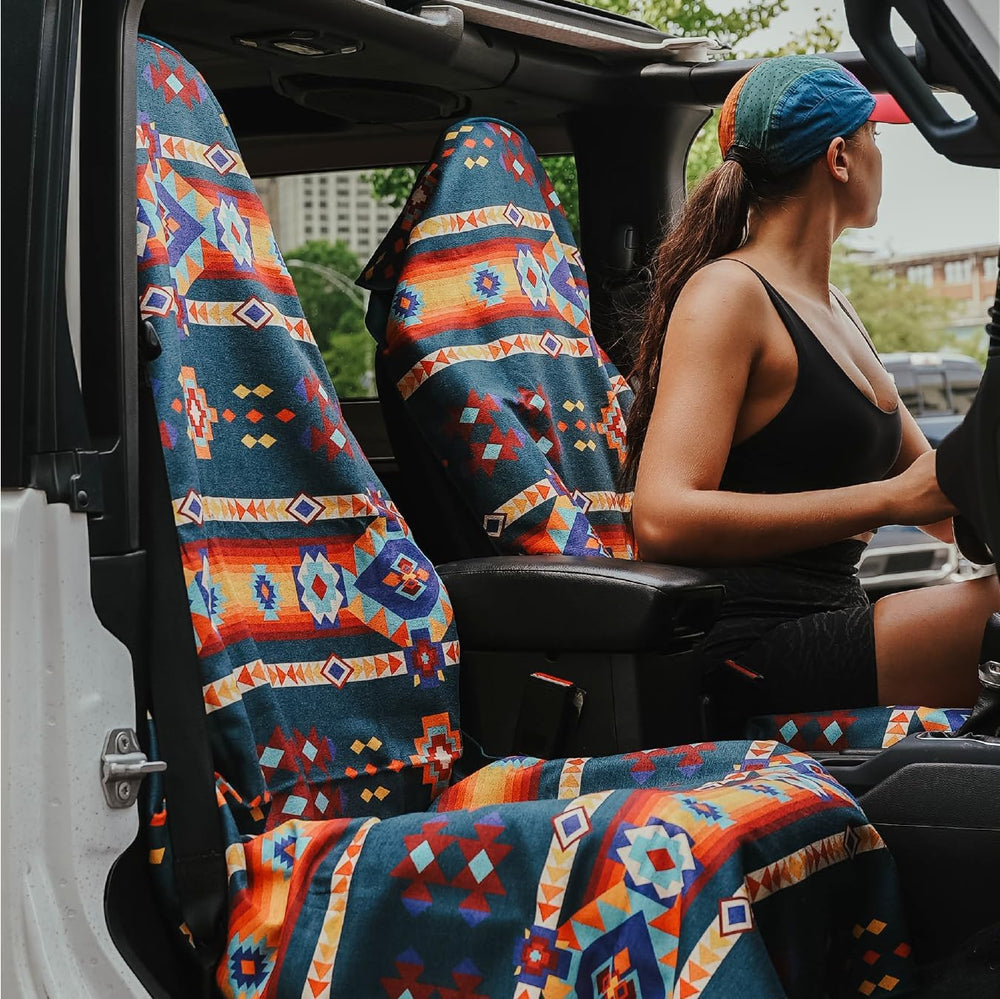 Sprints Athletic Running Towel, Full-Sized, Car Seat Cover - Performance Micr...