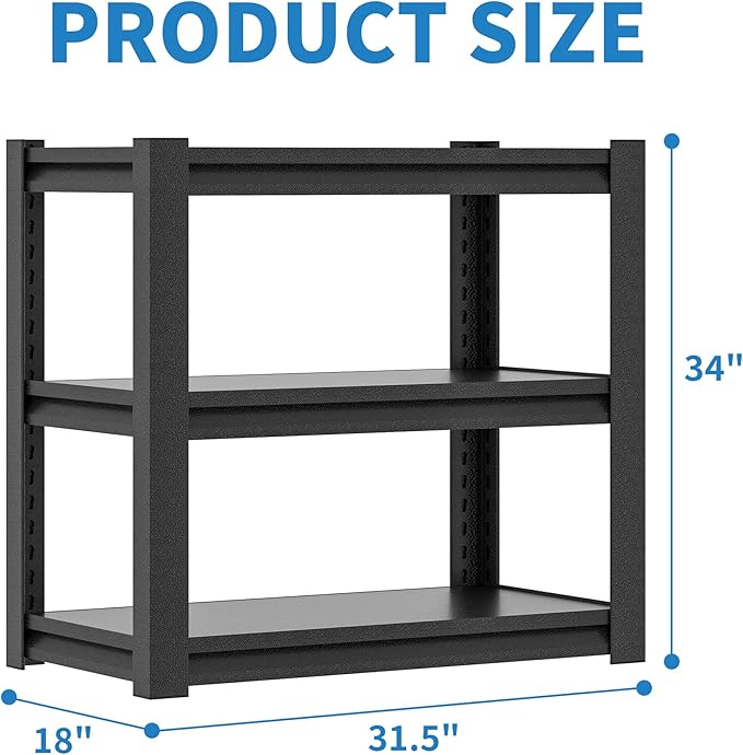 3 Tier Metal Shelving Unit, Aquarium Shelf System, Small Storage Organizer Racks
