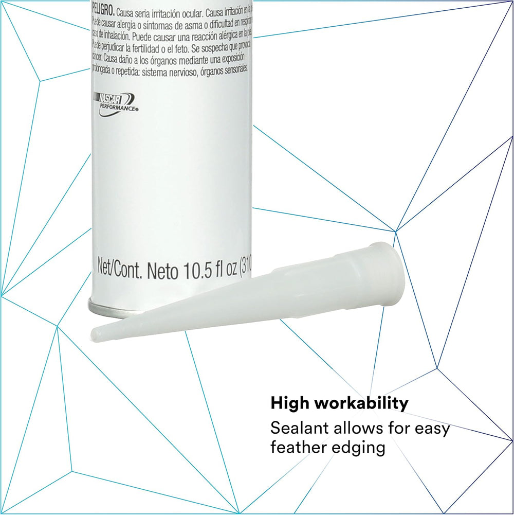 3M Auto Glass Urethane Windshield Adhesive, 08693, Medium Viscosity, High-Str...