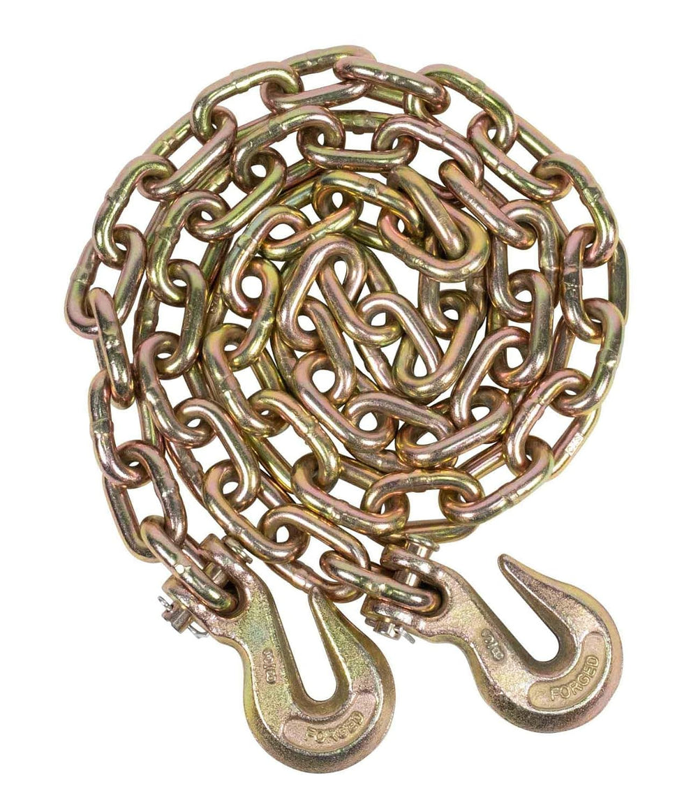 Mytee Products 3/8 Inch x 6 FT Grade 70 Binder Chain with Clevis Grab Hooks -...