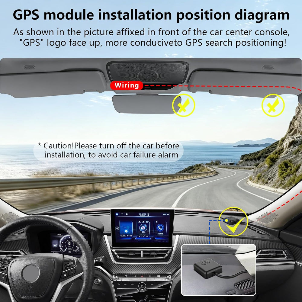 Mangoal Front 4K Rear 1080P Dash Cam for F150 2018-2026 F250-F450 2020-2026