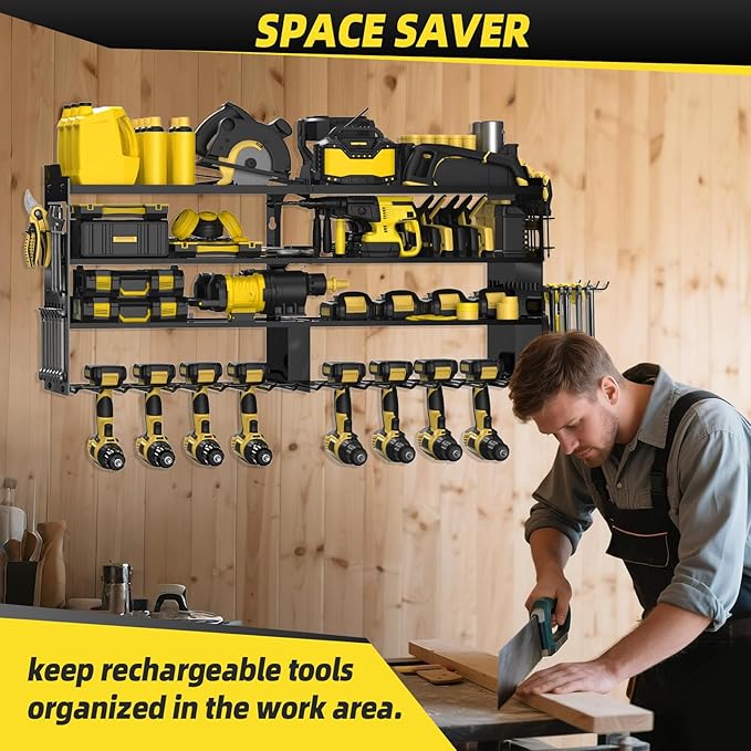 Power Tool Organizer Wall Mount
