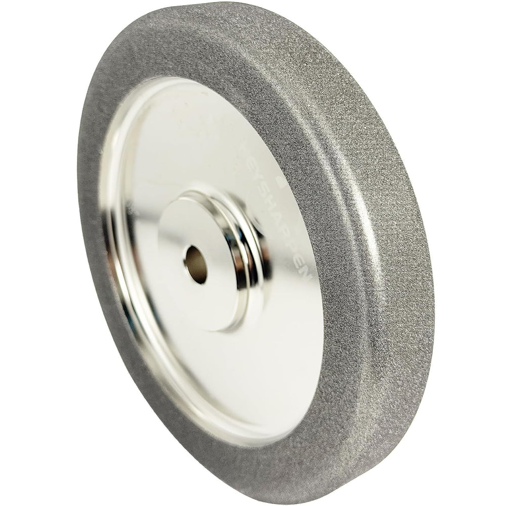 4-in-1 CBN Grinding Wheel 8 Inch, 5/8" Arbor, 1.25" Wide, 180 Grit