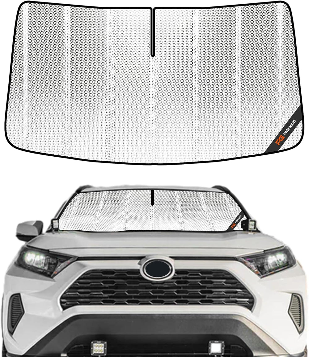 Pigenius Windshield Sun Shade for Toyota RAV4 2019-2025; RAV4 Prime 2021-2024...