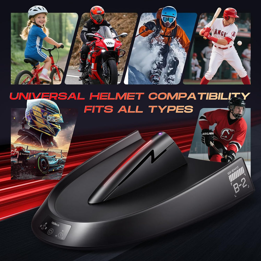 Motorcycle Helmet Dryer & Deodorizer Purification System-Fan Heater
