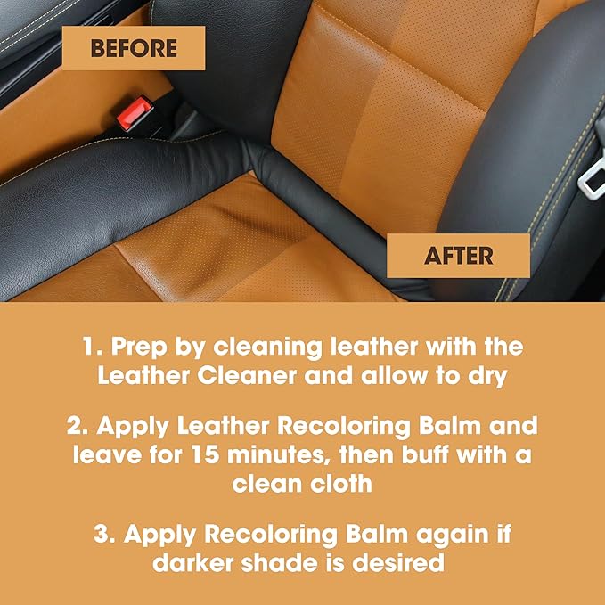 Furniture Clinic Leather Easy Restoration Kit | (4 Piece)