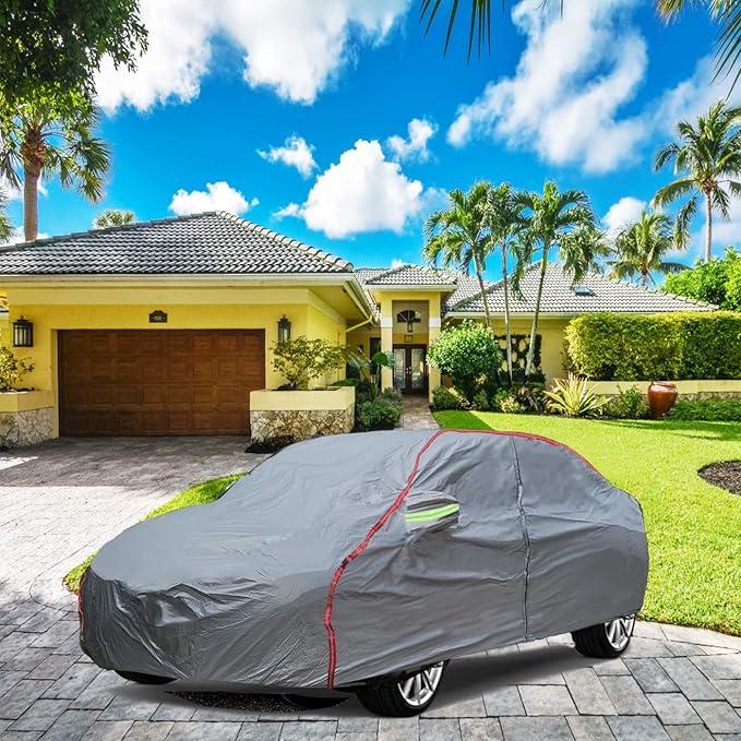 Waterproof Zipper Doors Pickup Car Cover, Ram 1500 2500/ Chevy Avalanche