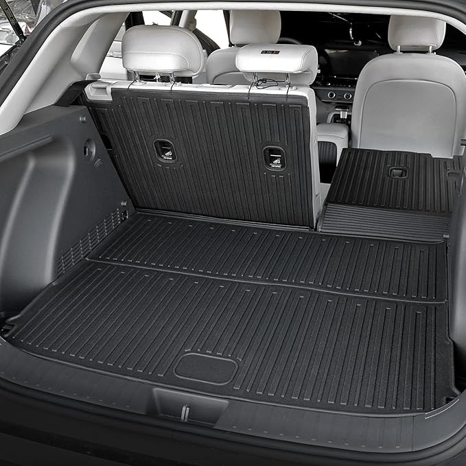 Floor Mats Set for 2024 2025 Hyundai Kona Gas, Full Coverage All Weather Floor