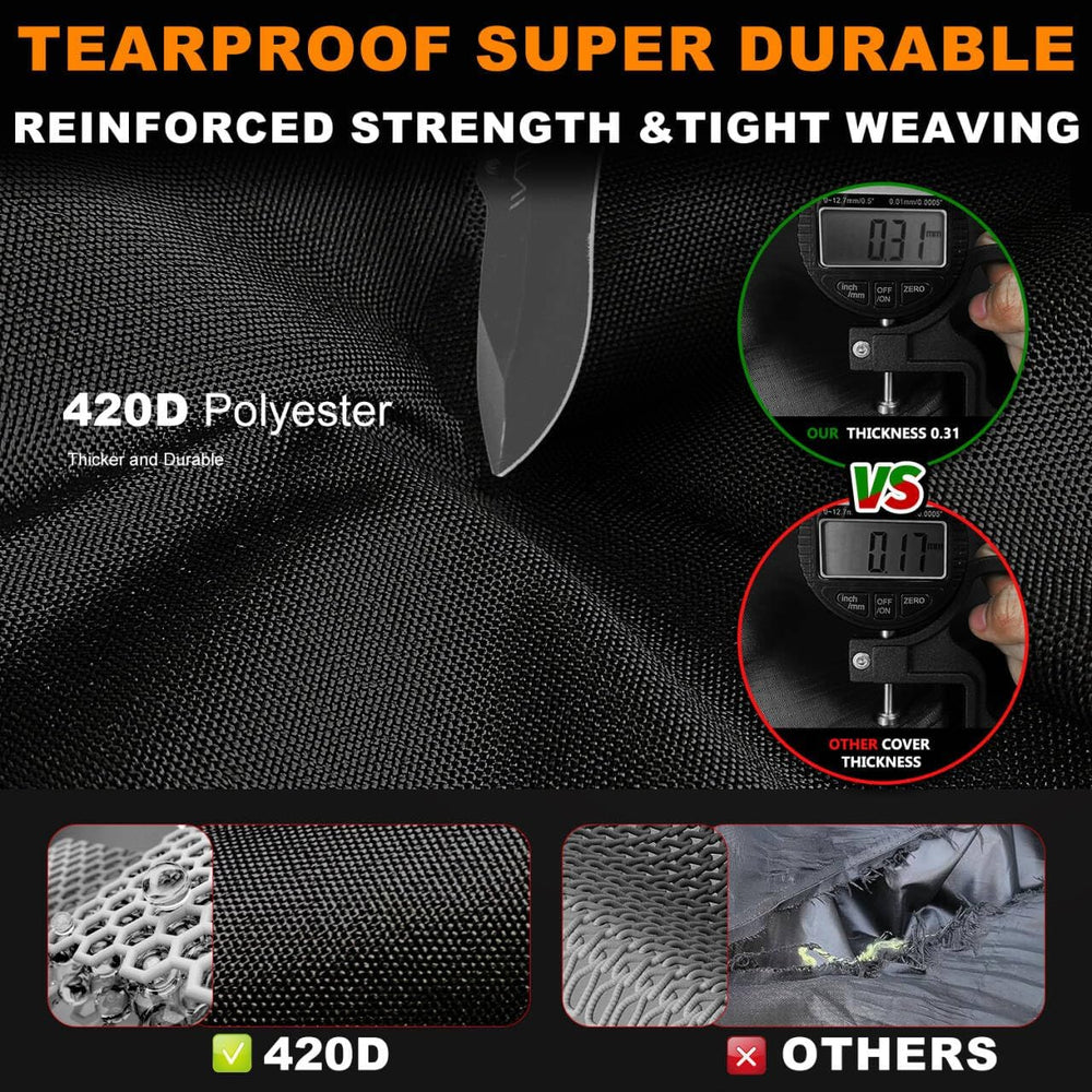 ATV Covers Waterproof Outdoor Heavy Duty,Rip-stop Polyester,Secure Buckles | ...