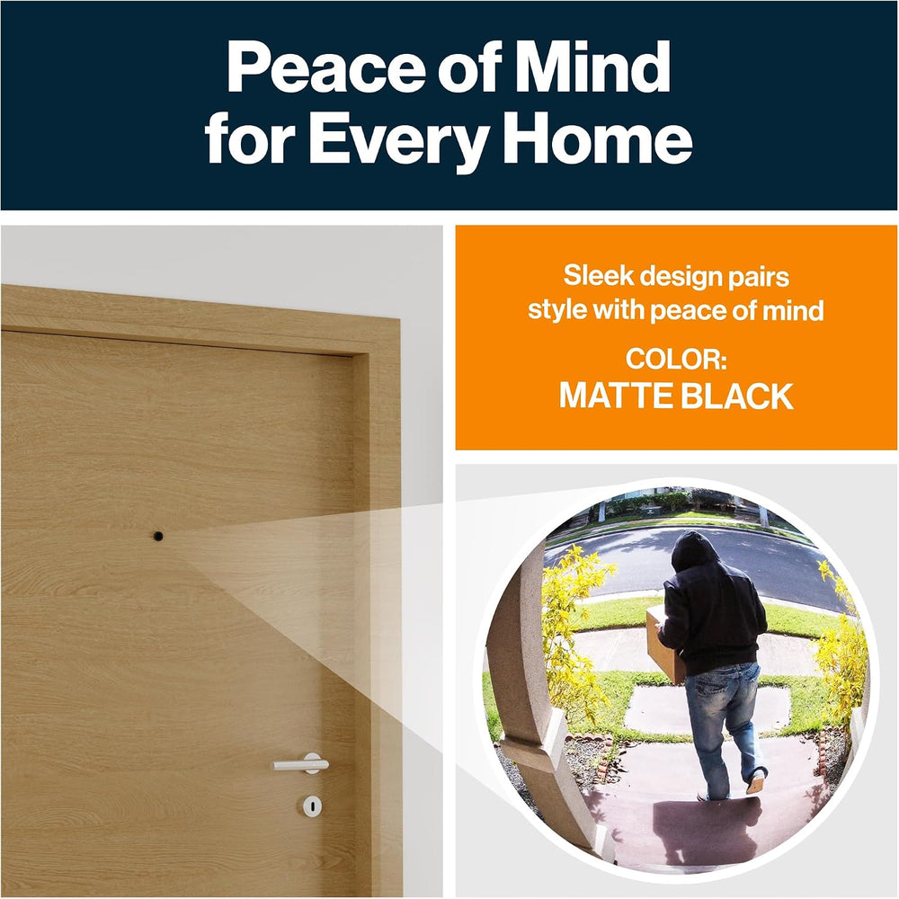 Door Viewer | Security Peep Hole Provides an Ultra Wide View | Peepholes for ...