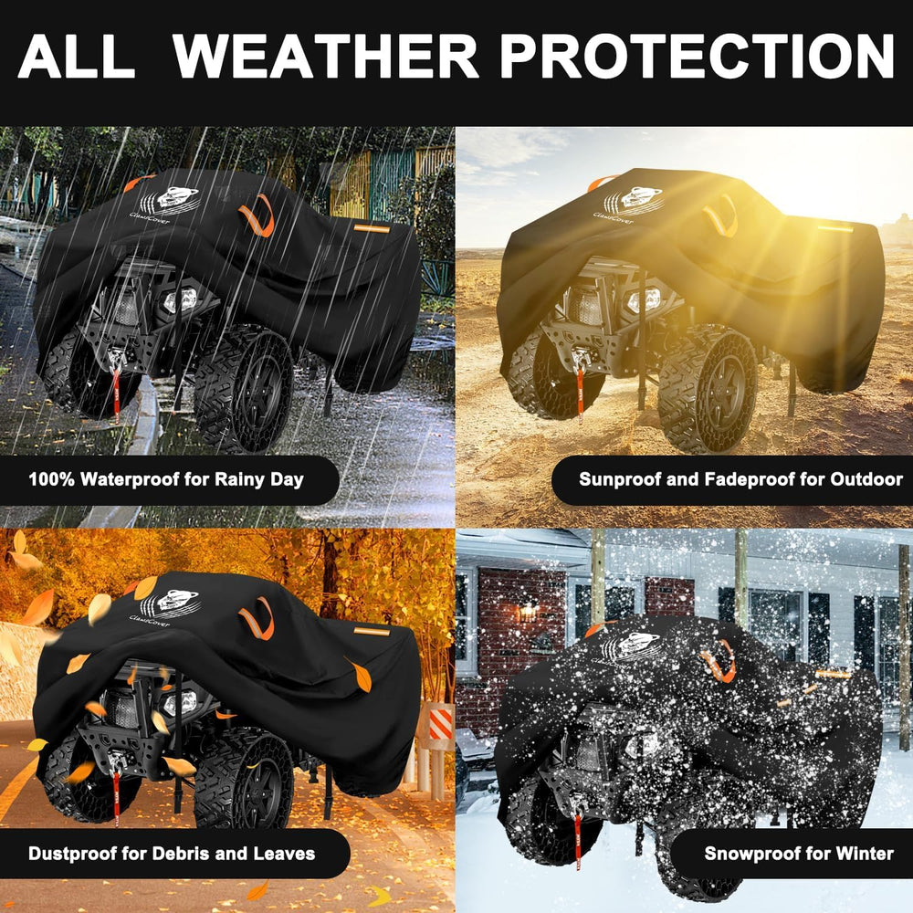 ATV Covers Waterproof Outdoor Heavy Duty,Rip-stop Polyester,Secure Buckles | ...