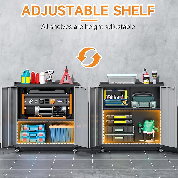 Metal Garage Storage Cabinet