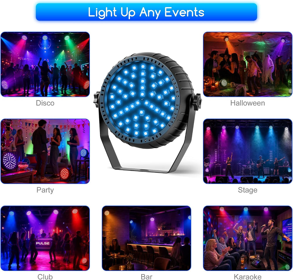 Strobe Lights for Halloween, Battery Powered Mini Party Light