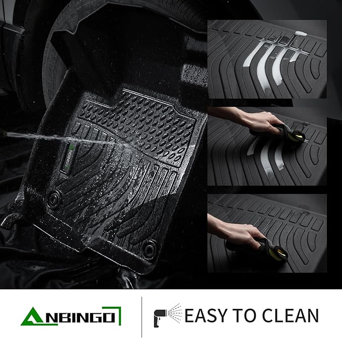 ANBINGO®Floor Mats Fit for Hyundai Santa Cruz 2022-2025 All Weather Mats for
