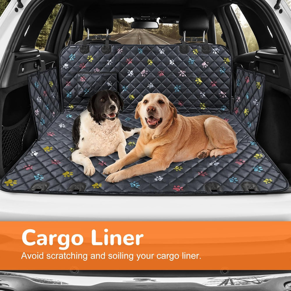 URPOWER Dog Car Seat Cover for Back Seat, 100% Waterproof Hammock for Car