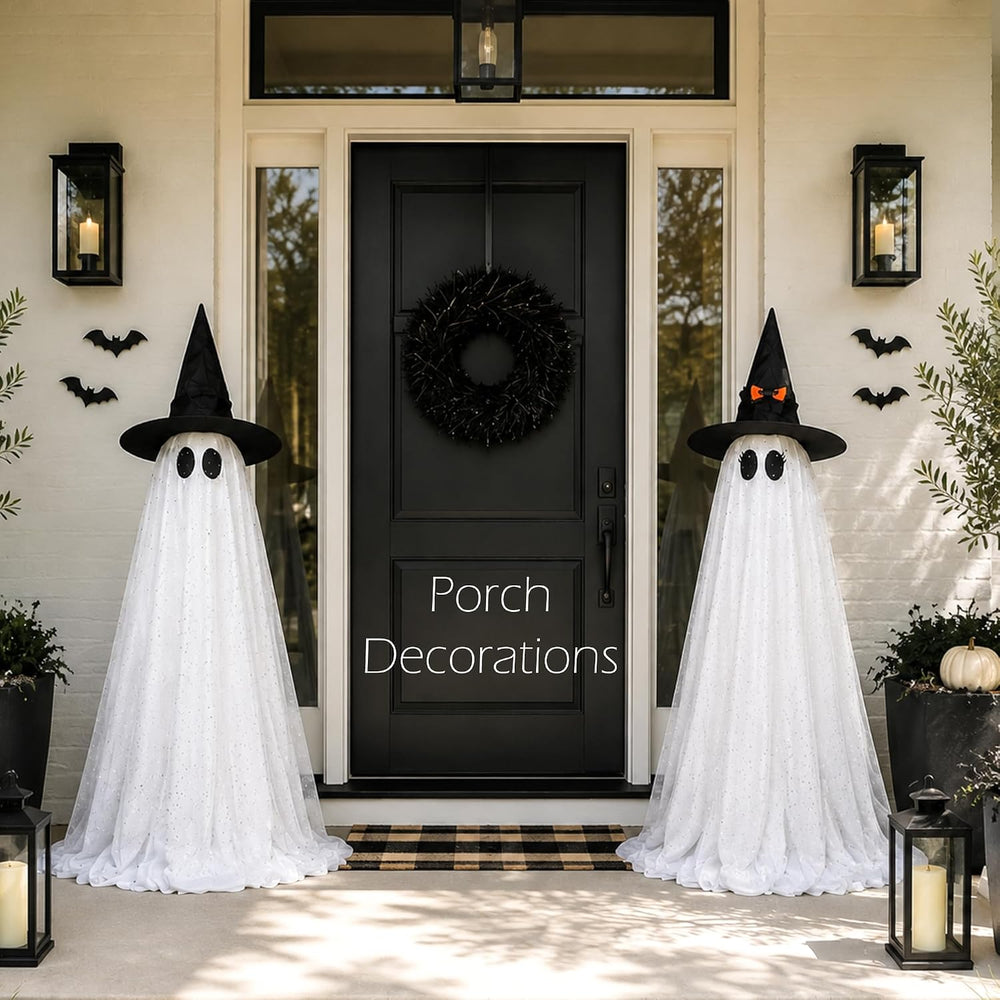 2Packs Halloween Decorations Outdoor,Halloweens Party Decoration Indoor,59in ...