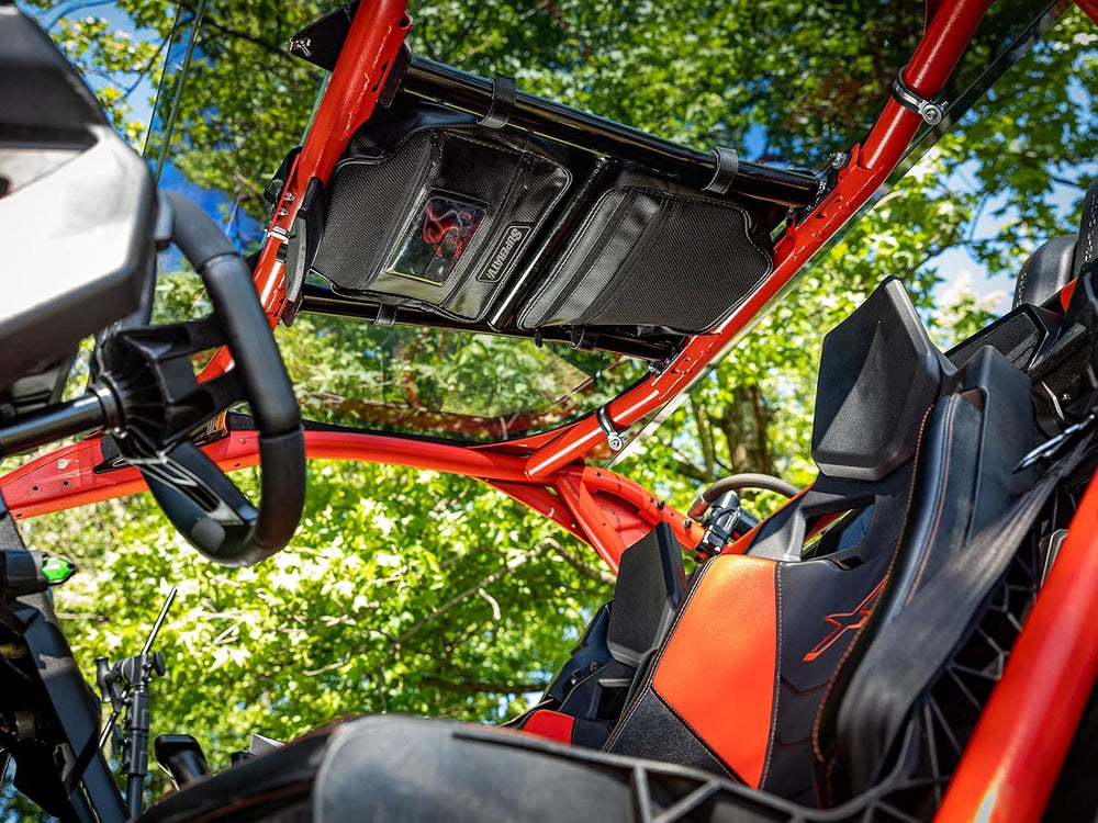 SuperATV UTV Water-Resistant Overhead Storage Bag Compatible With CanAm Maver...