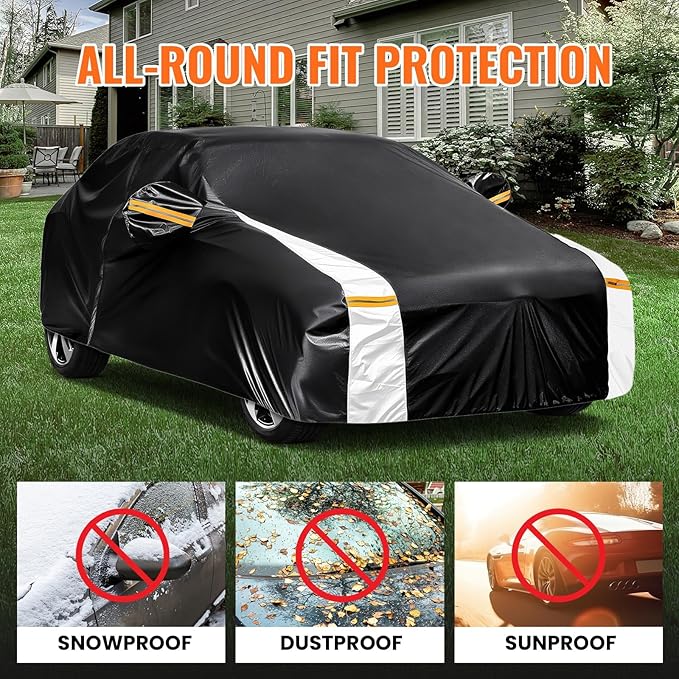Chevrolet Equinox Car Cover 100% Waterproof All Weather, Gift