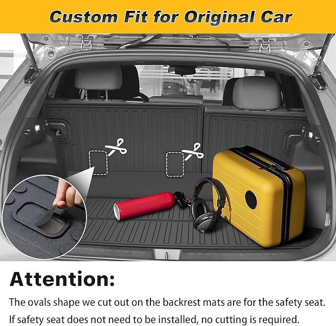 Cargo Liner with Backrest Mat Fit
