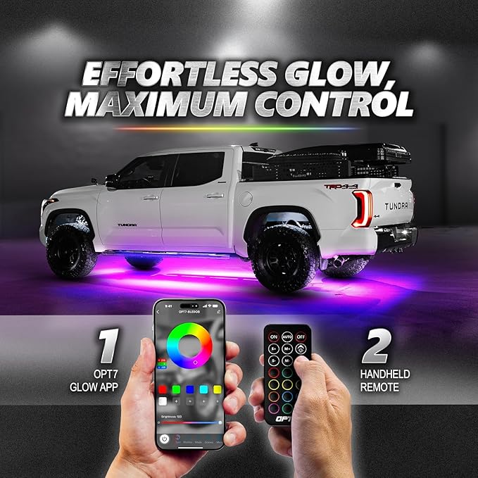OPT7 Aura Pro Underglow LED Lights Kit