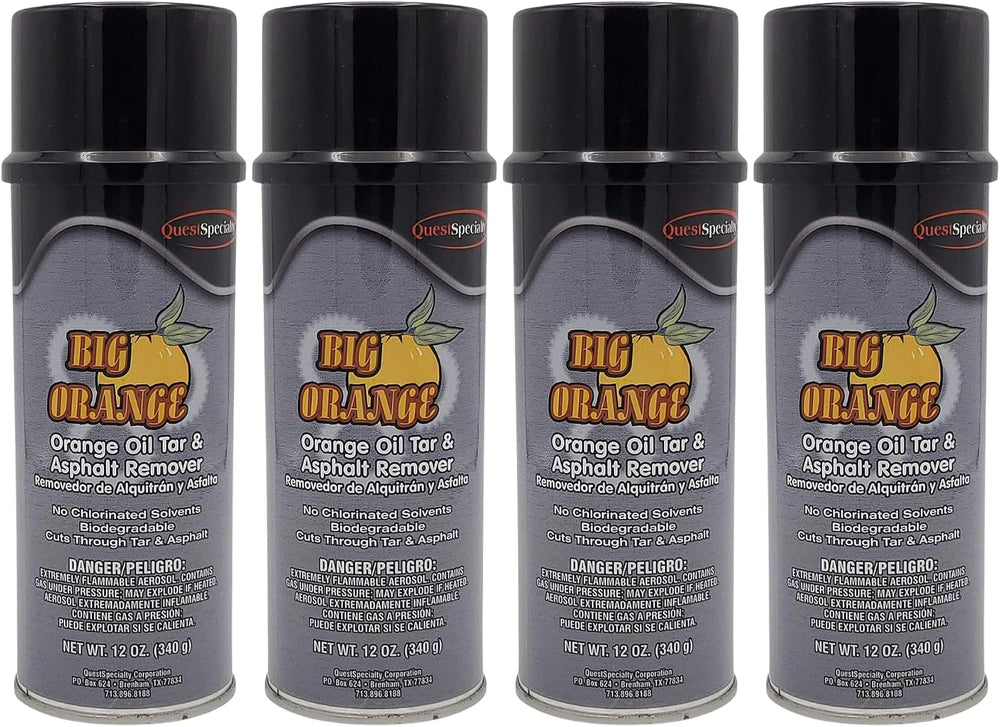 Quest Specialty 5060 BIG ORANGE Orange Oil Tar & Asphalt Remover, 16 oz C...