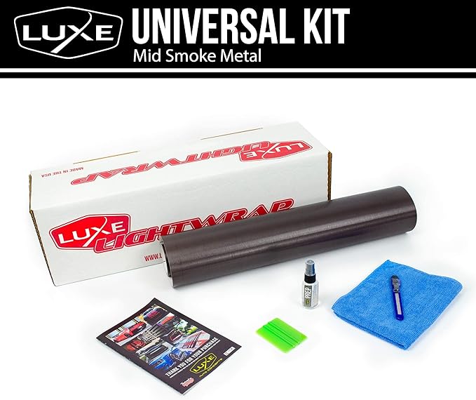 Luxe LightWrap Mid Metal Universal Headlight Tail Light Tint Kit