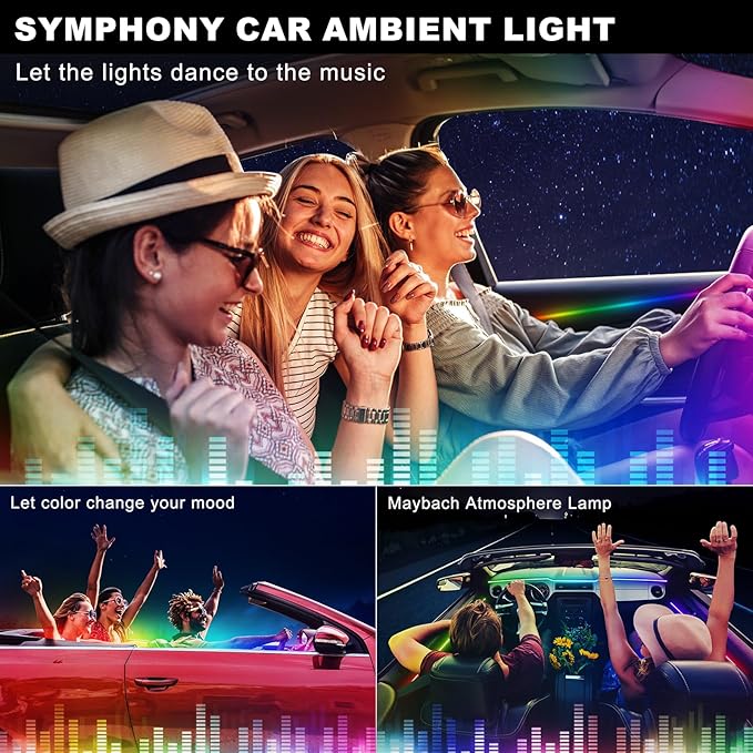 Acrylic Interior Car LED Strip Light