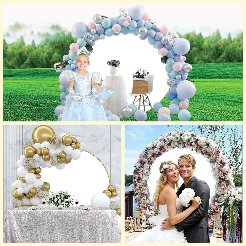 Diameter 7.5ft Halloween Themed Round Backdrop Cover Gothic Mysterious Forest...