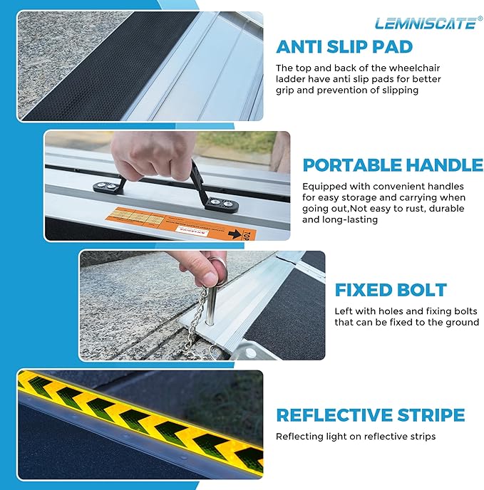 LEMNISCATE 10FT Wheelchair Ramp